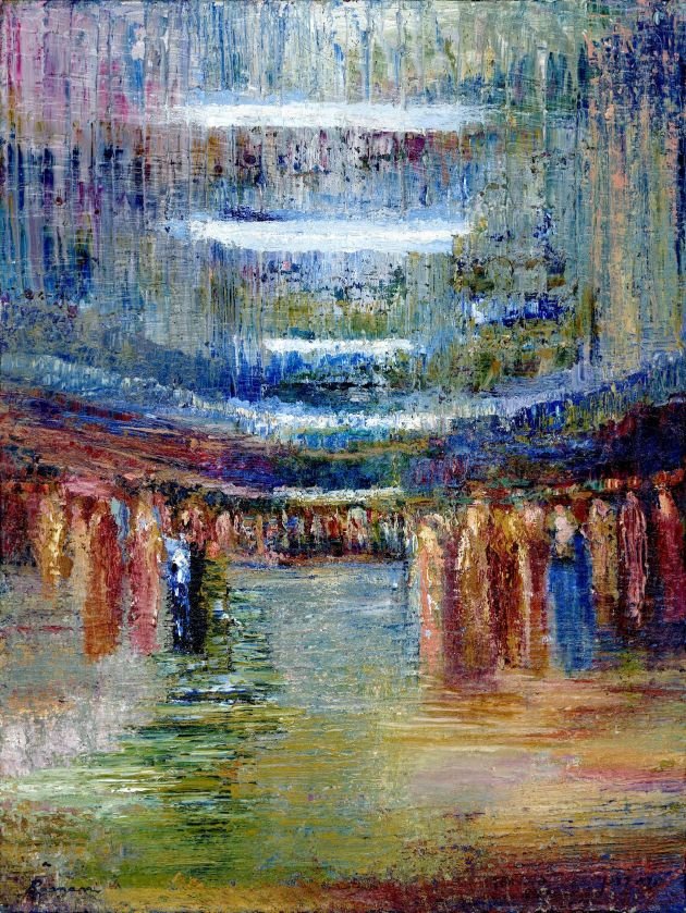 Canopy of Clouds - Figurative Print — Raanan Art